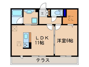 Ｌｅ ｃｉｅｌ Ⅰの物件間取画像